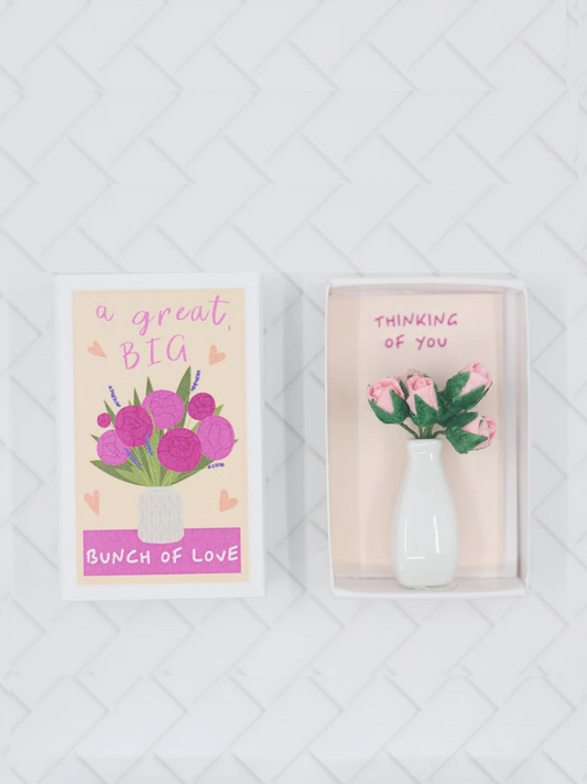 Matchbox Tiny Rose Bouquet