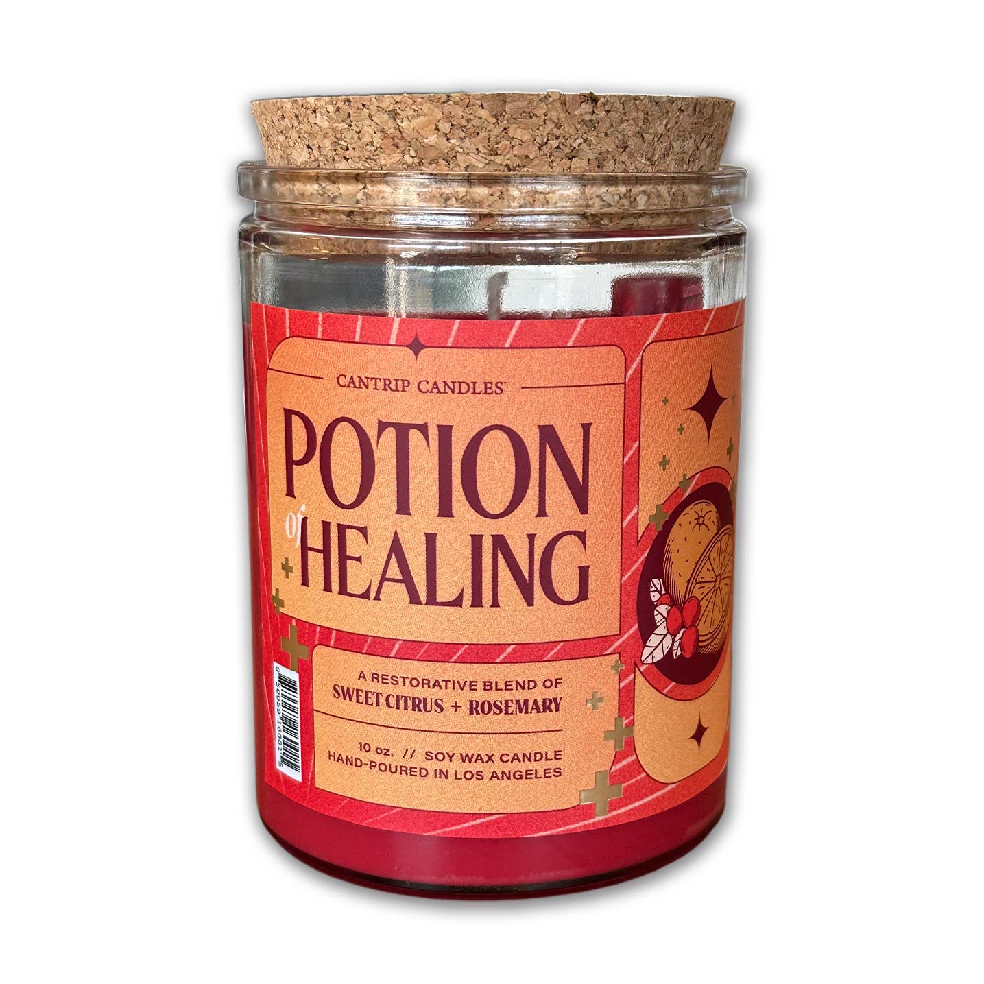 Cantrip Candles Healing Potion (10 oz Glass Candle)