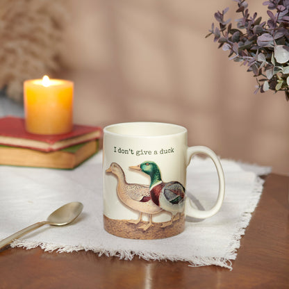 Don’t Give a Duck Ceramic Mug | 20 oz