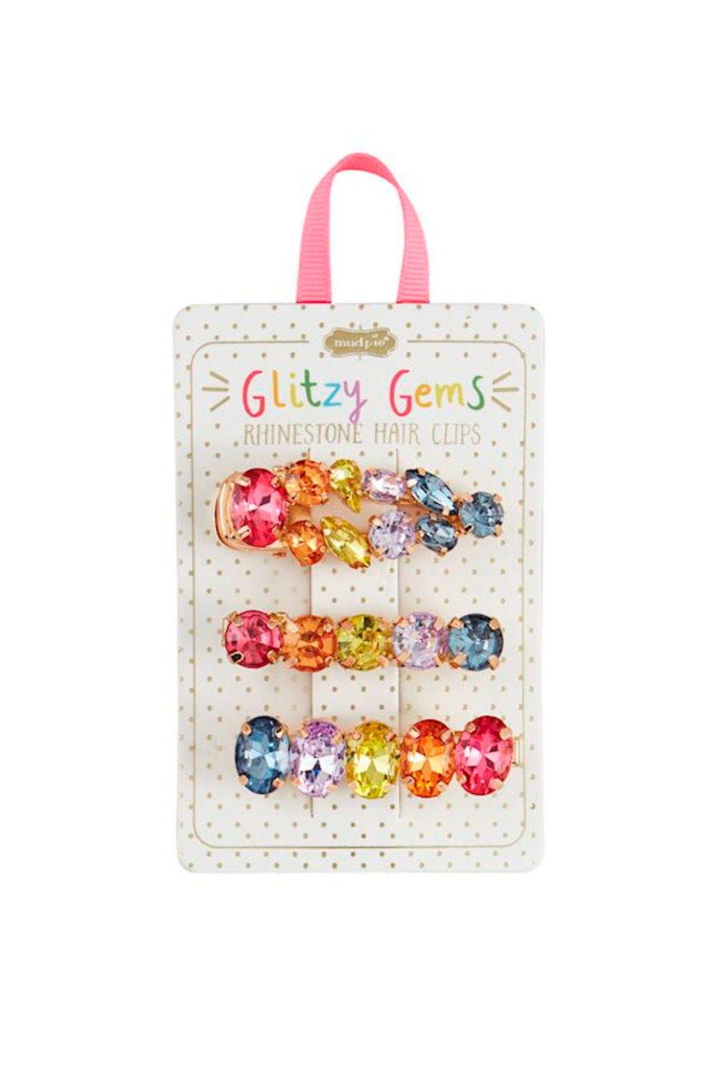Glitzy Gems Hair Clips