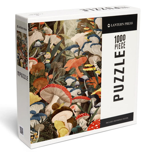 Woodland Mushrooms Jigsaw Puzzle