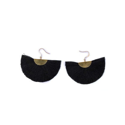 Mini Cleo Tassel Earrings - Thailand