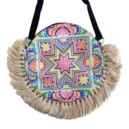 Tassel Crossbody Flor Canteen Bag | Clutch - Thailand
