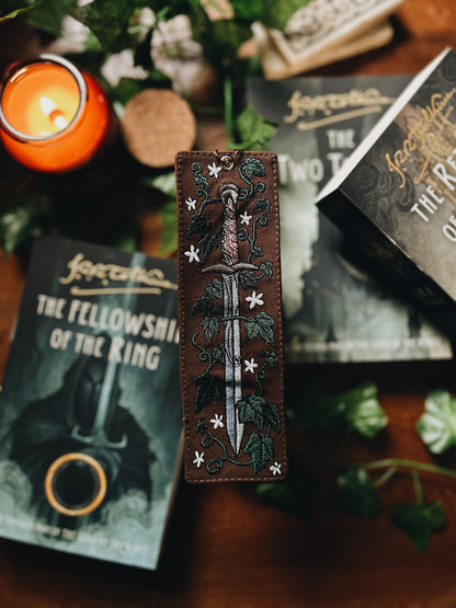 Sting Embroidered Bookmark