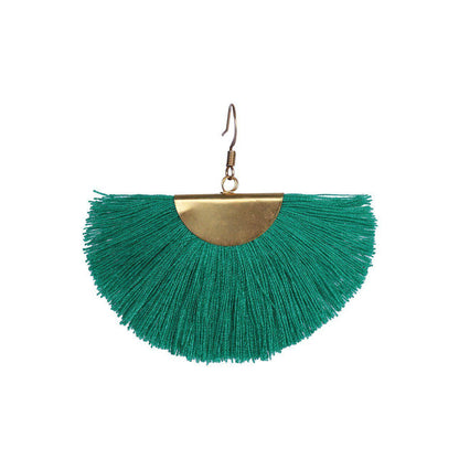 Mini Cleo Tassel Earrings - Thailand
