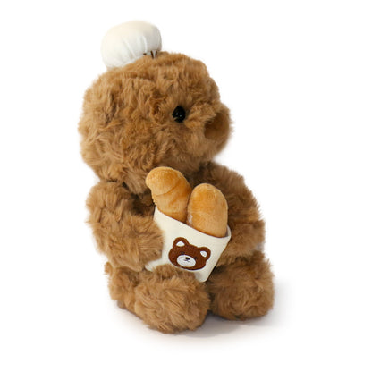 9-inch Beary Thoughtful Baker Bear with Bag of Bread