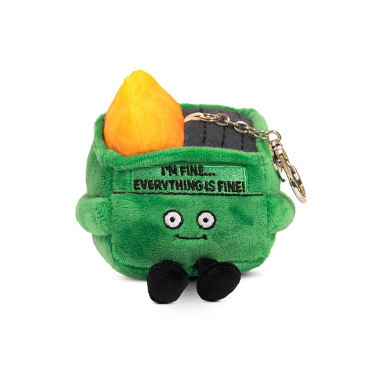 Punchkins - Punchkins Dumpster Fire Plush Bag Charm