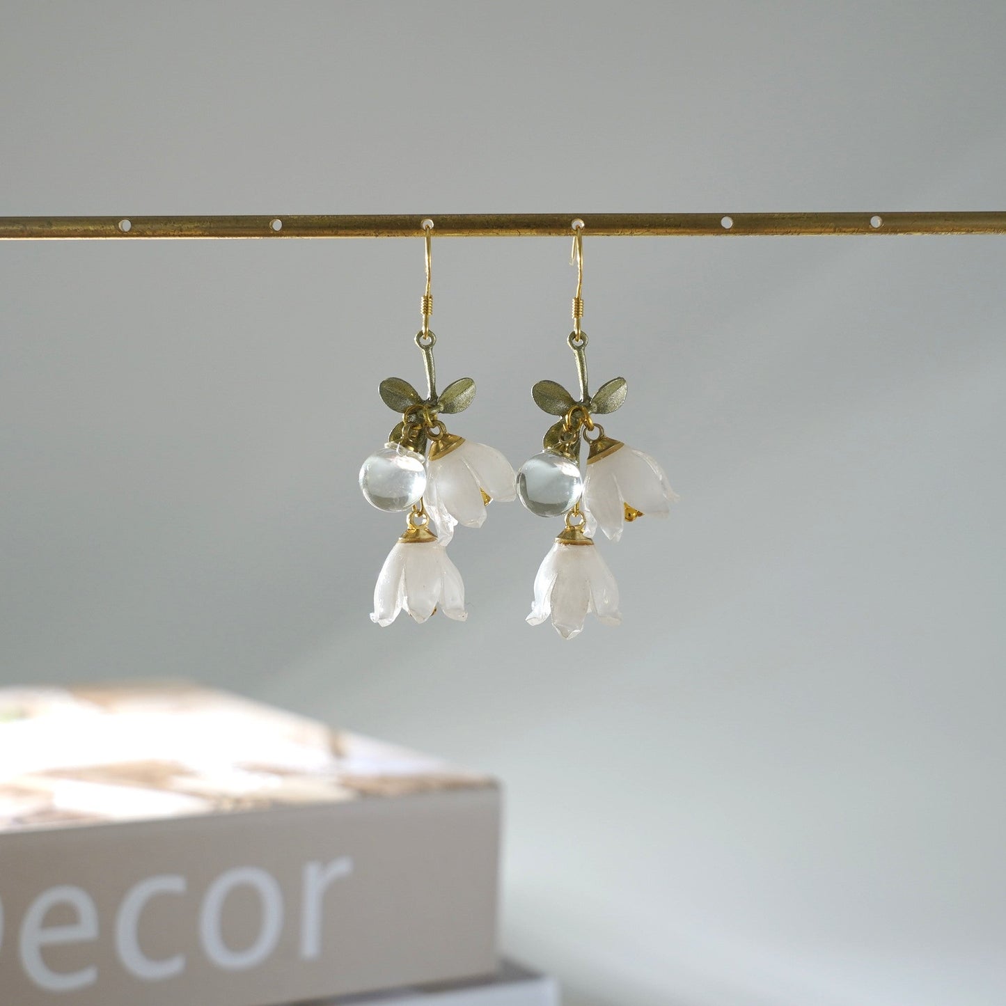 Lily Of The Valley Dangle Earrings