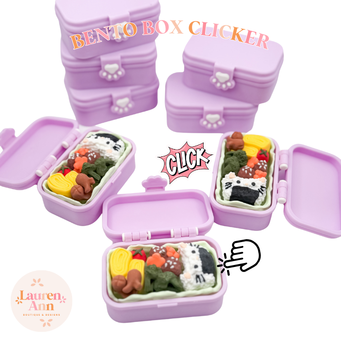 Mini Bento Box Fidget Clicker