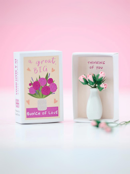 Matchbox Tiny Rose Bouquet