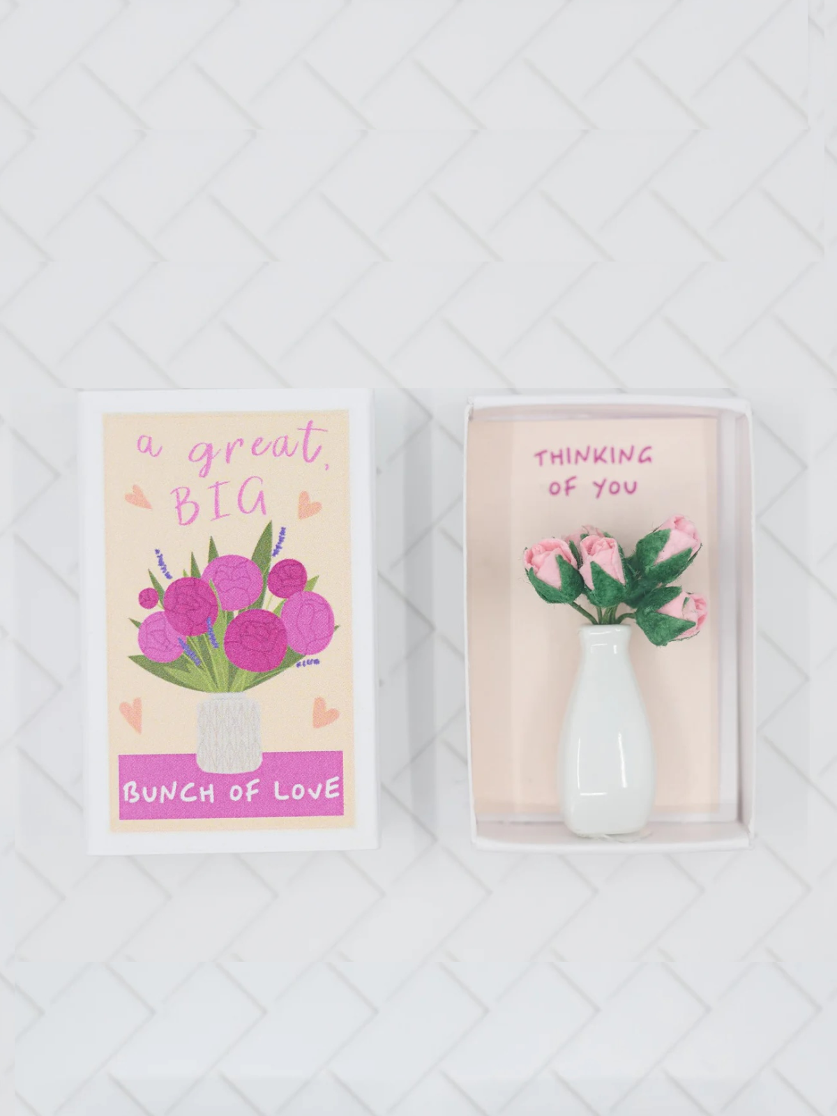 Matchbox Tiny Rose Bouquet