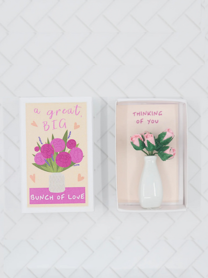 Matchbox Tiny Rose Bouquet