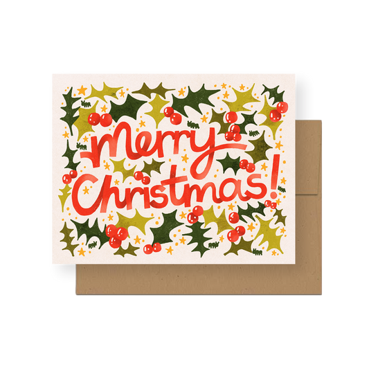 Ribbon — A2 Greeting Card