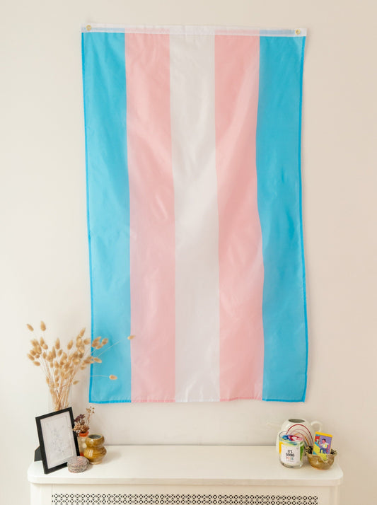 Trans Pride Flag (Double-Sided)
