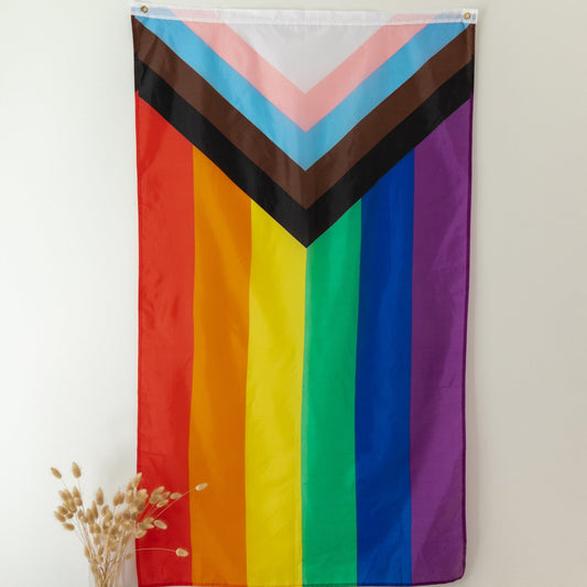 Progressive Pride Flag (Double-Sided)