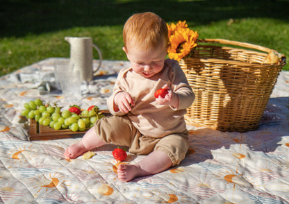 The Shwally Picnic Blanket - Sunny Jungle