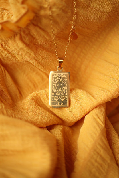 Zodiac Pendant Necklace