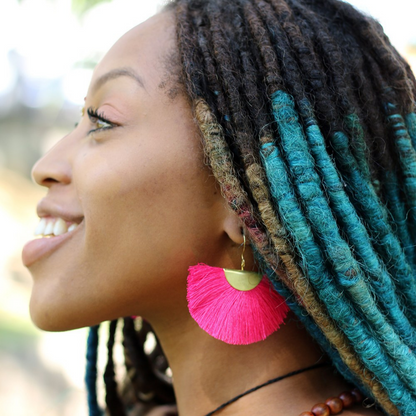 Mini Cleo Tassel Earrings - Thailand