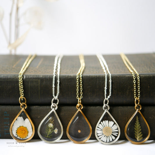 Large Teardrop Necklace