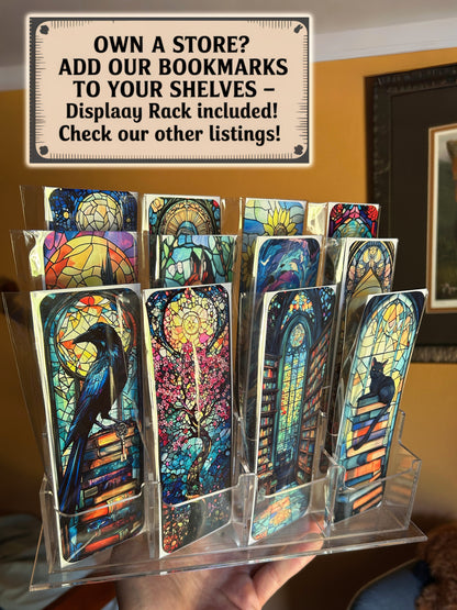 Magical Night Owl Forest Bookmark - Enchanting Owl, Moon and Forest Theme, Perfect for Owl Lovers, Book Lovers, Nature Enthusiasts