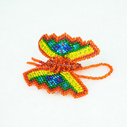 Butterfly Seed Bead Ornament - Guatemala