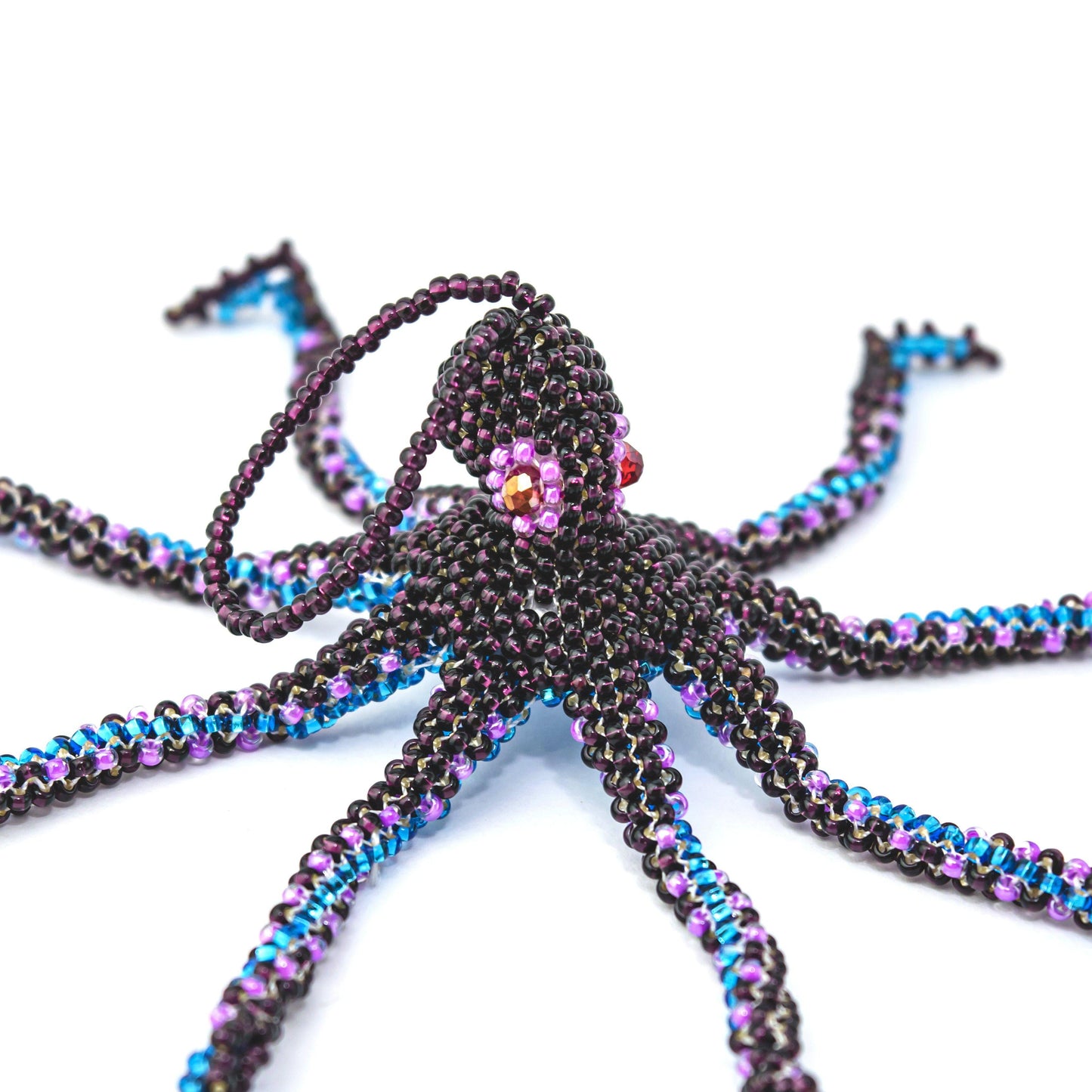 Octopus Seed Bead Ornament - Guatemala