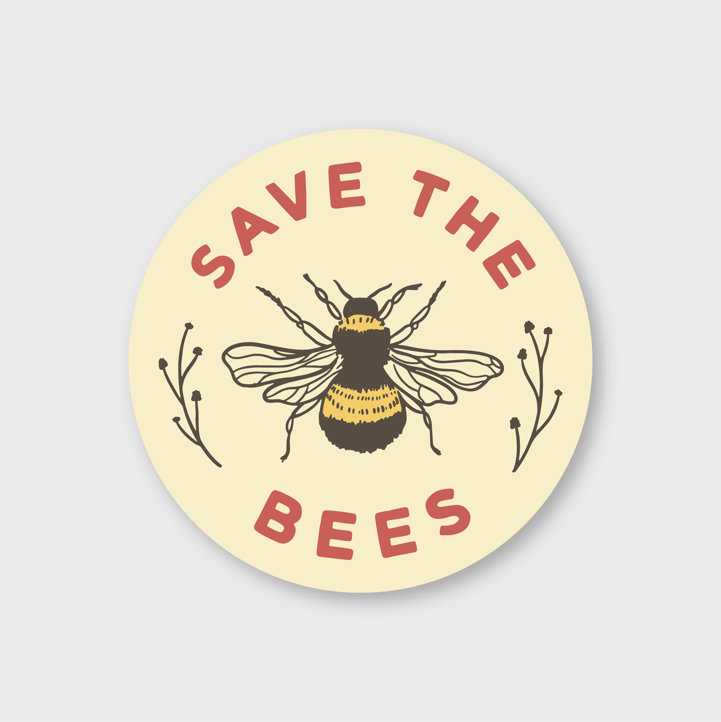 Save The Bees Sticker