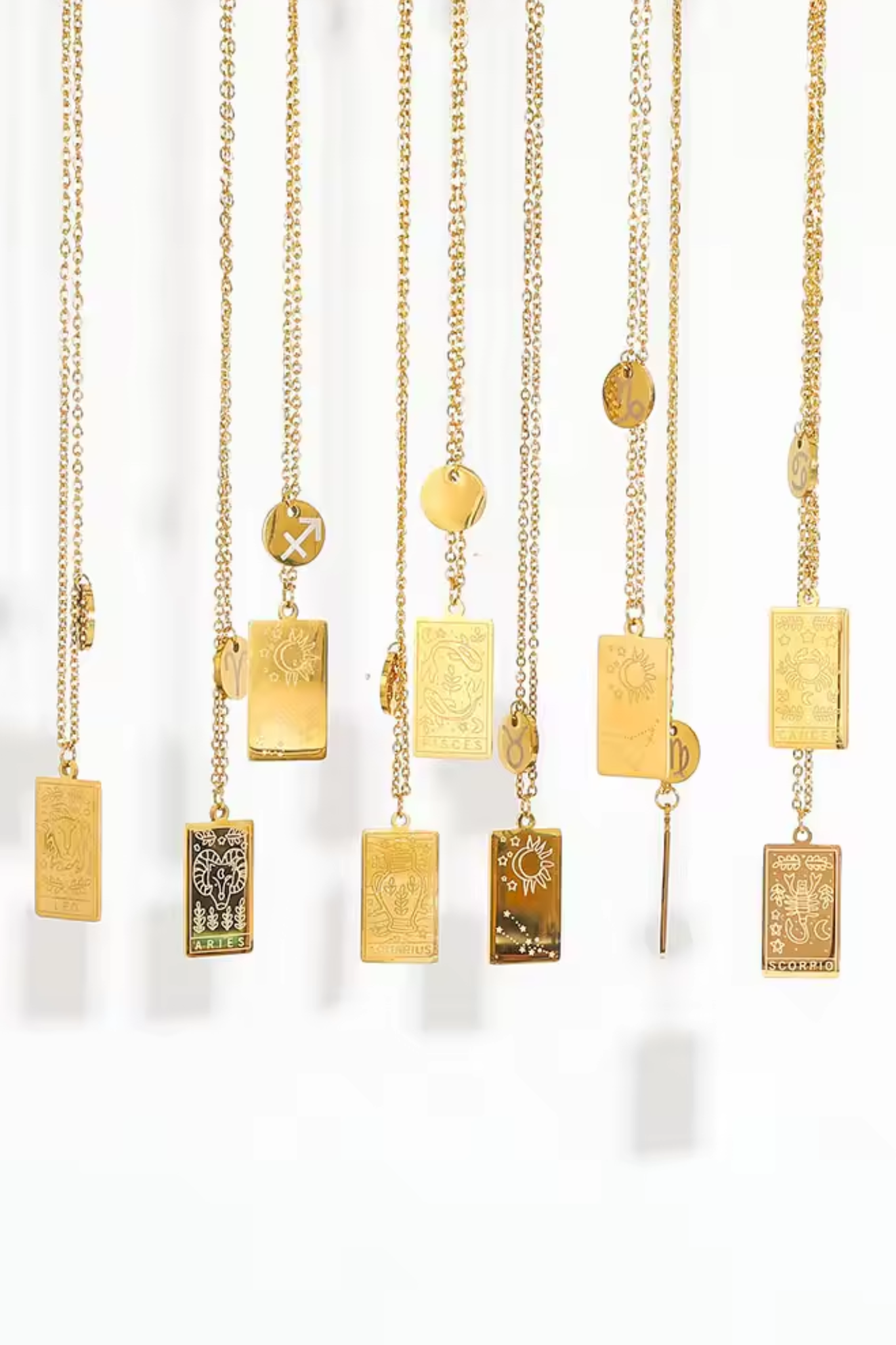 Zodiac Pendant Necklace