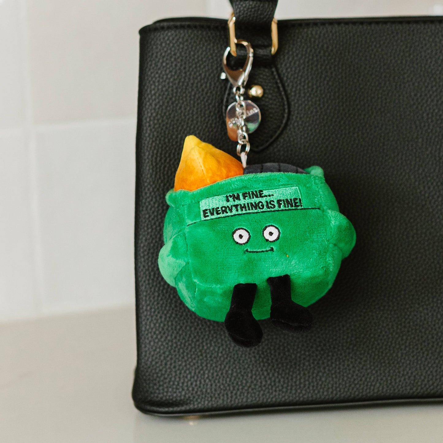 Punchkins - Punchkins Dumpster Fire Plush Bag Charm