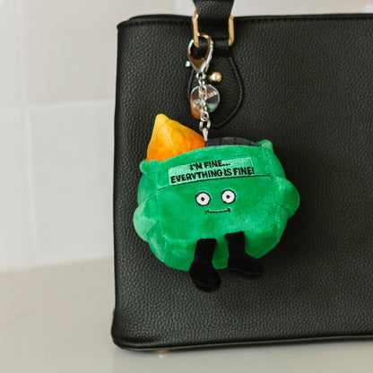 Punchkins - Punchkins Dumpster Fire Plush Bag Charm