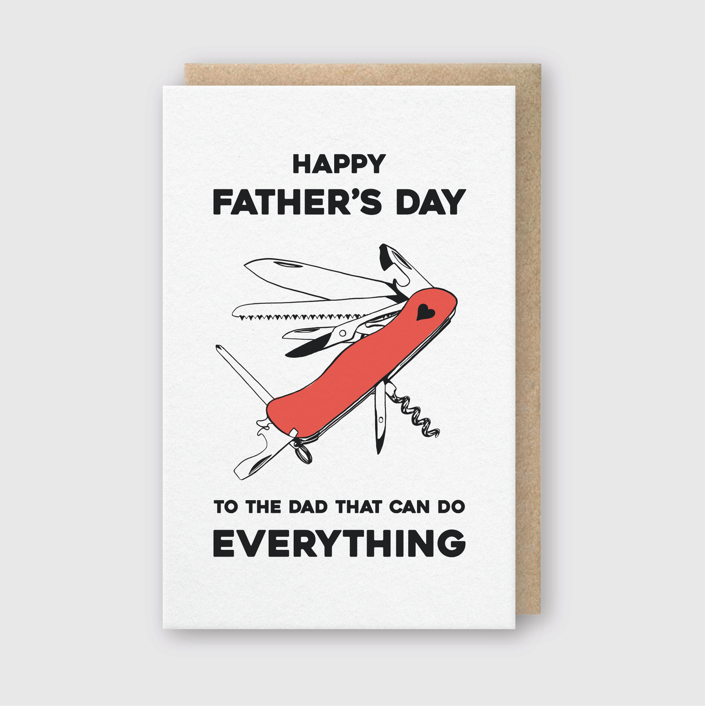 Dad Does Everything Greeting Card