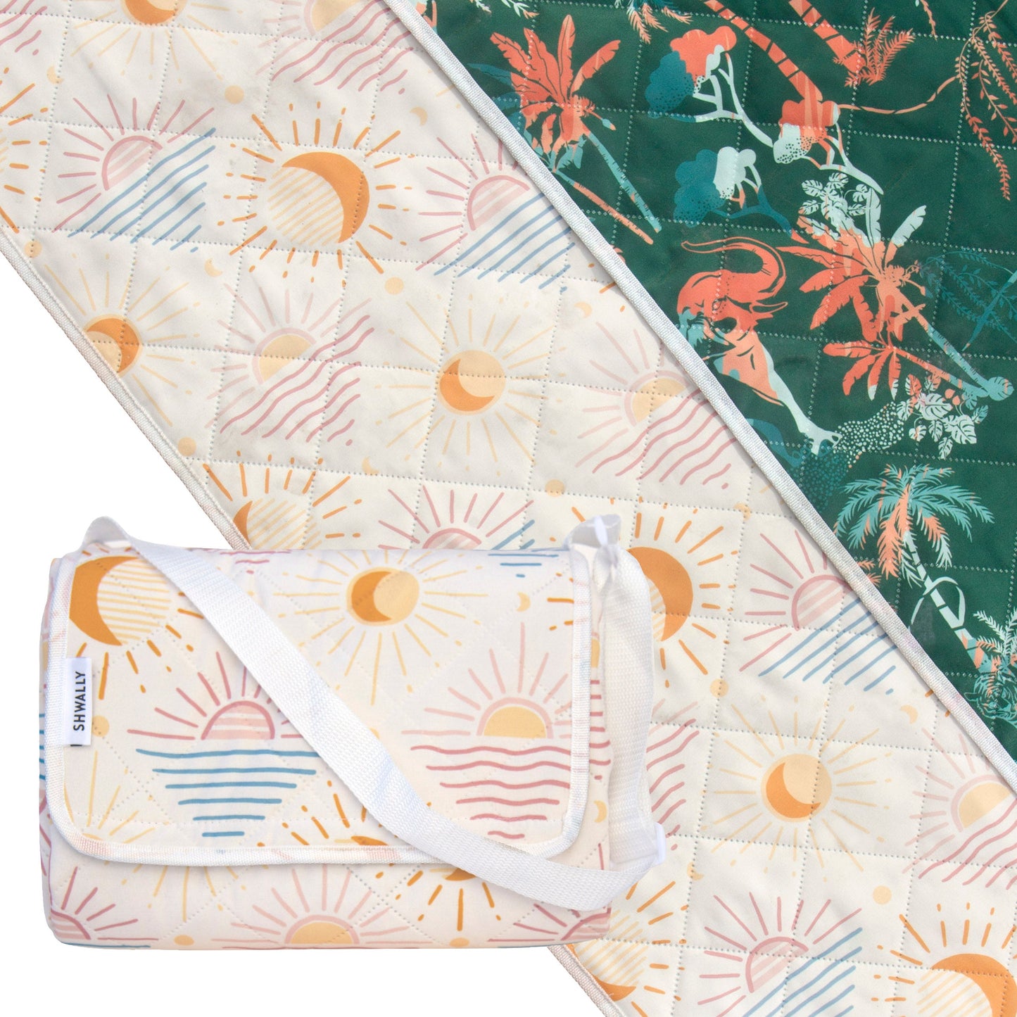 The Shwally Picnic Blanket - Sunny Jungle