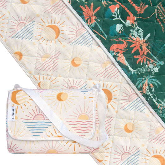 The Shwally Picnic Blanket - Sunny Jungle