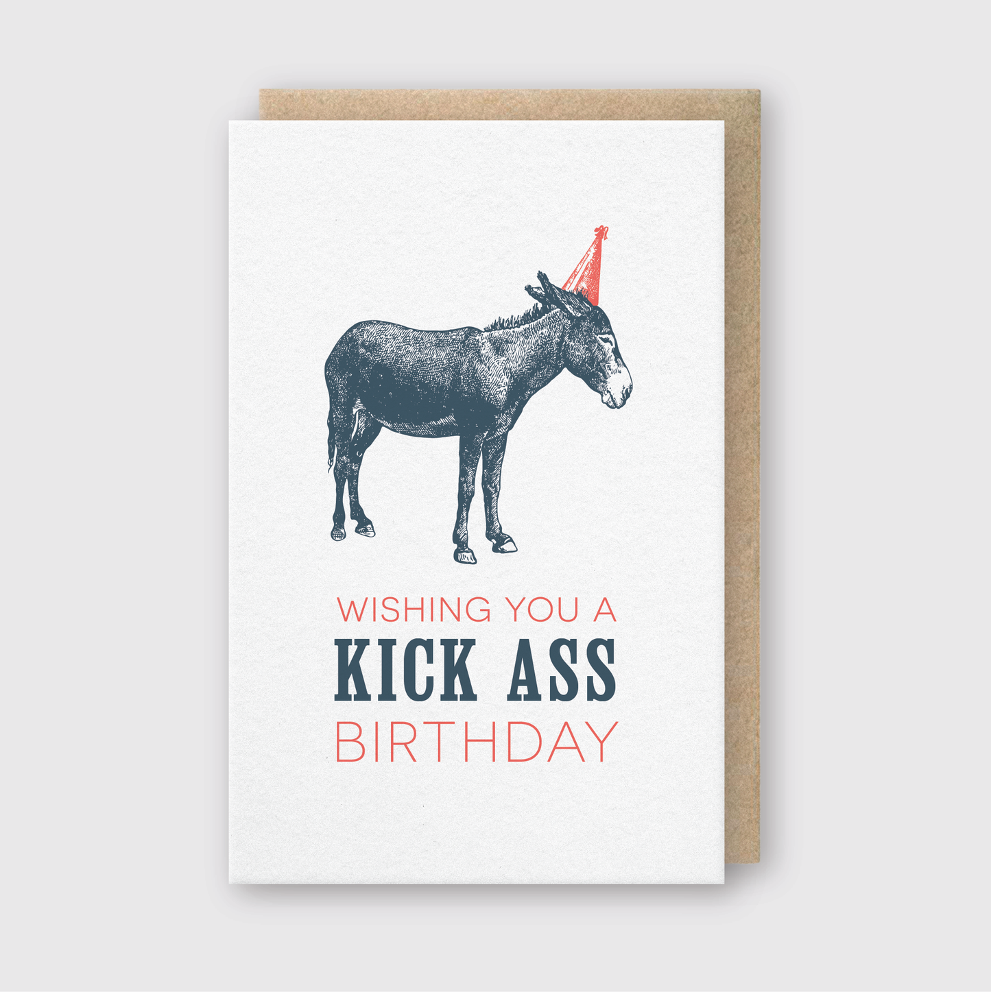 Kick Ass Birthday Greeting Card