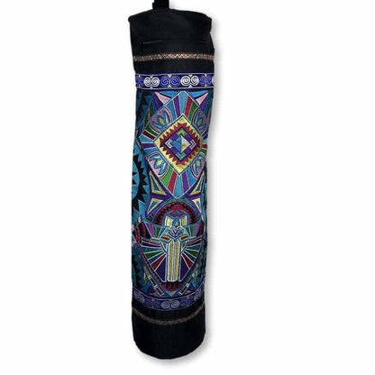 Deco Jaw Embroidered Yoga Bag - Thailand