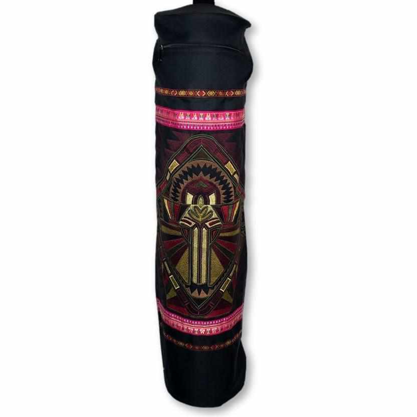 Deco Jaw Embroidered Yoga Bag - Thailand
