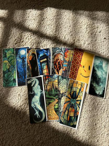 Magical Night Owl Forest Bookmark - Enchanting Owl, Moon and Forest Theme, Perfect for Owl Lovers, Book Lovers, Nature Enthusiasts