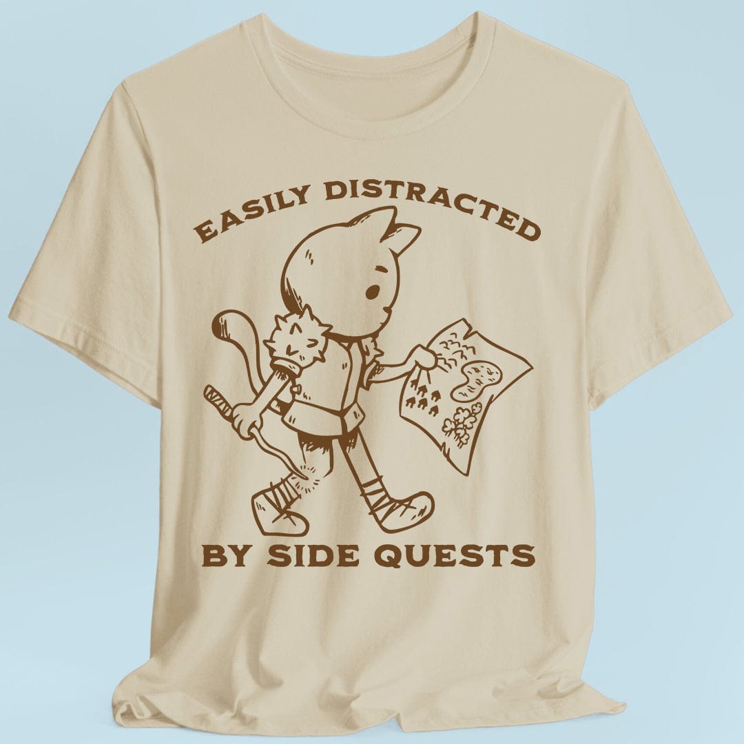 Easily Distracted by Side Quests T-Shirt