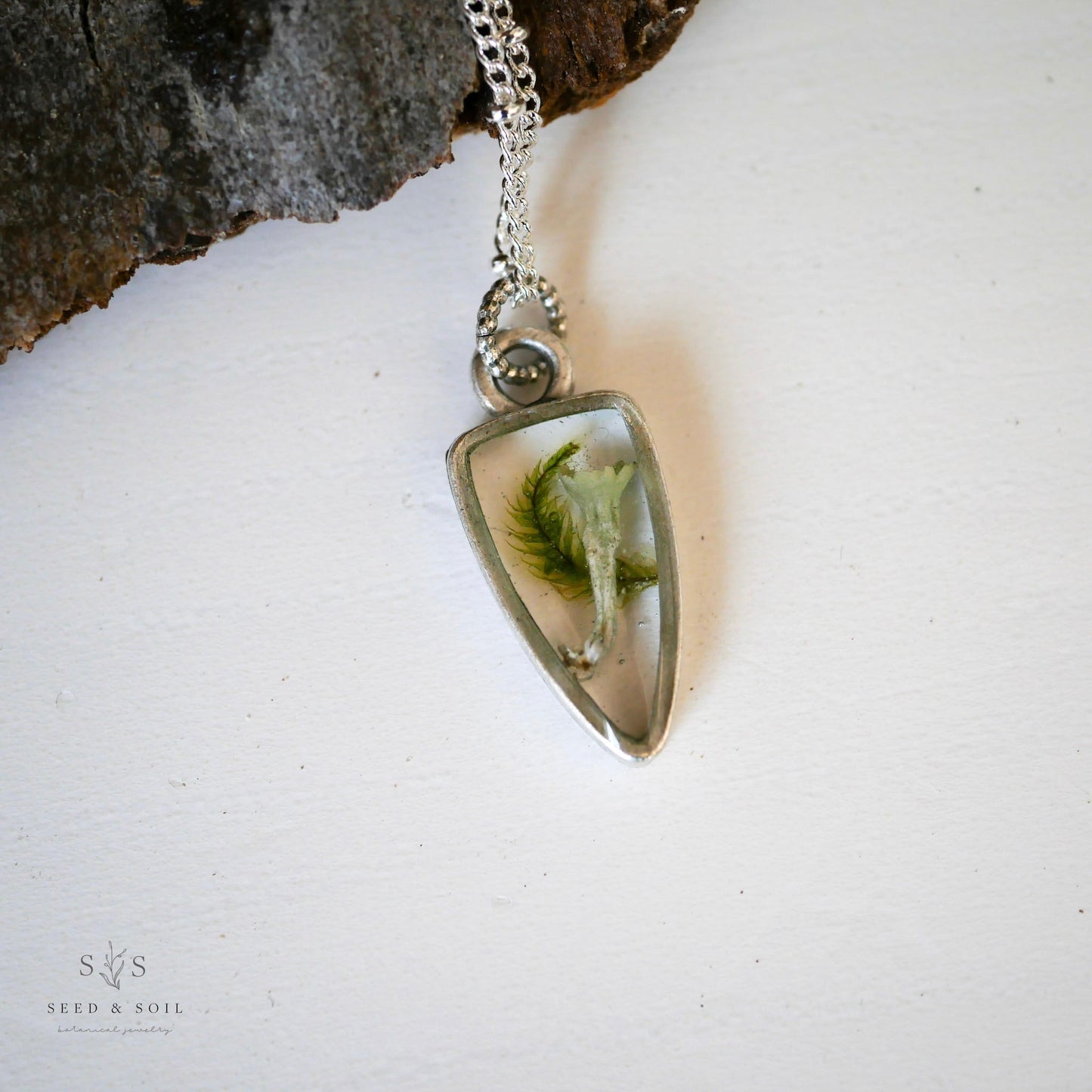 Arrowhead Mushroom Necklace