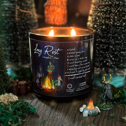 Cantrip Candles - Long Rest 12 oz.