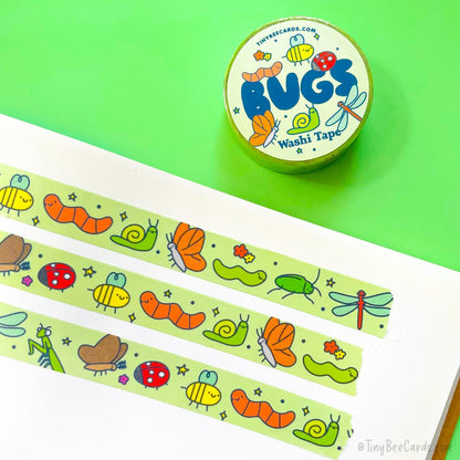 Bugs Washi Tape
