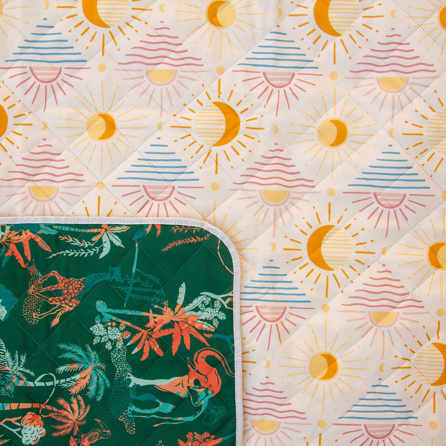 The Shwally Picnic Blanket - Sunny Jungle
