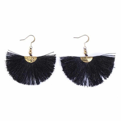 Mini Cleo Tassel Earrings - Thailand