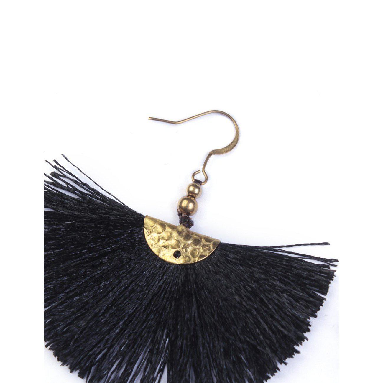 Mini Cleo Tassel Earrings - Thailand