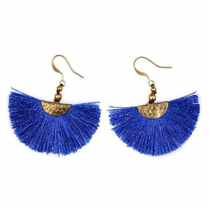 Mini Cleo Tassel Earrings - Thailand