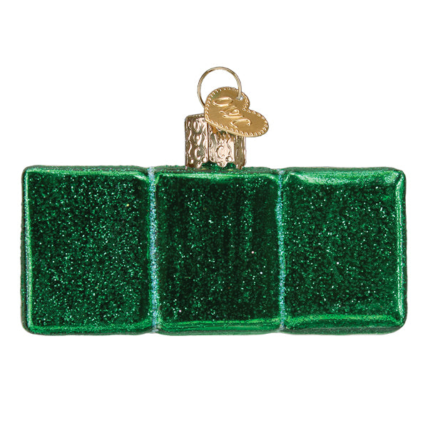 Mahjong Glass Ornament