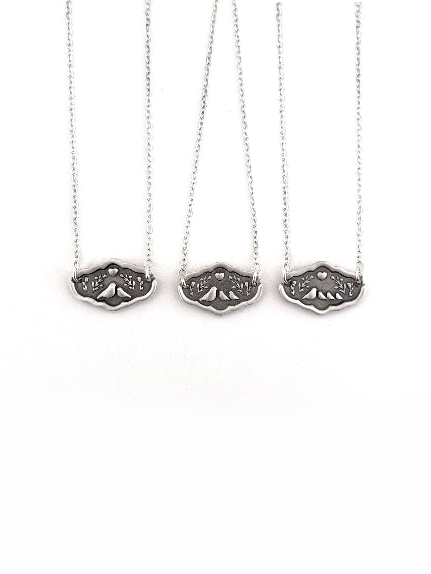 Mother Bird Pendant Necklace