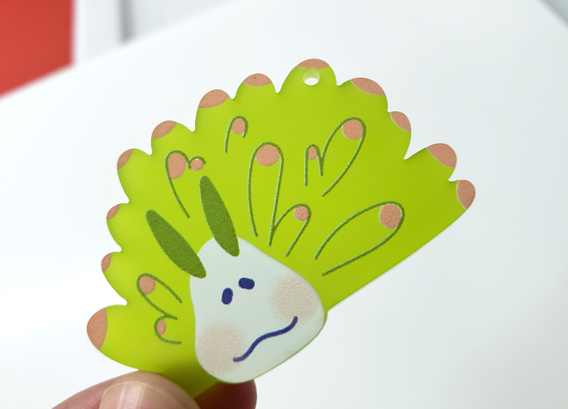 Nudibranch Frosted Charms