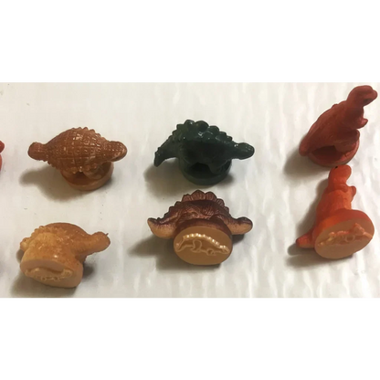 Rare Vintage 1970s Dinosaur Rubber Stamps for Collectors