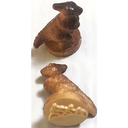 Rare Vintage 1970s Dinosaur Rubber Stamps for Collectors